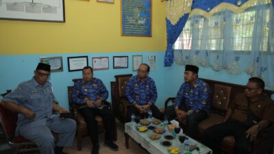 Sekda Asahan Tinjau Pelaksanaan ANBK 2023