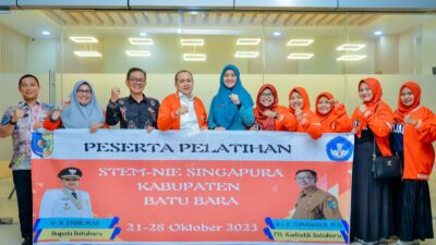 Bupati Batu Bara Lepas 5 Guru dan 9 Mahasiswa ke Luar Negeri Tingkatkan Kualitas Pendidikan