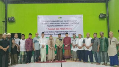 Peringati Maulid Nabi, Pegadaian Syariah Gorontalo Salurkan Bantuan ke Masjid At-Taubah