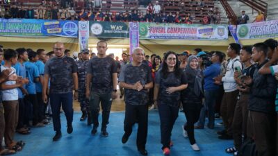 Bupati Asahan Buka Futsal Competition Sumpah Pemuda PN Kisaran 2023