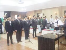 Bupati Thariq Modanggu Lantik Pimpinan BAZNAS Gorontalo Utara