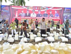 Polda Gorontalo Musnahkan 29.778 Liter Cap Tikus