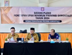 UMP Gorontalo Tahun 2024 Naik 1,19 Persen Menjadi Rp3.025.100