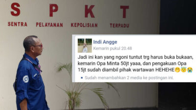 Pemilik Akun Facebook Indi Angge Dipolisikan, Diduga Cemarkan Nama Baik Wartawan