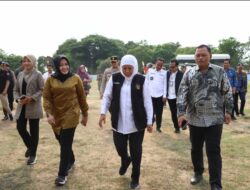 Gubernur Jatim Pimpin Ground Breaking Bangunan Pengendali Banjir Rob Desa Kalibuntu