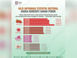 Harga Cabe Rawit di Gorontalo Tembus Rp76.250 per kg, Komoditi Lainnya Juga Alami Kenaikan