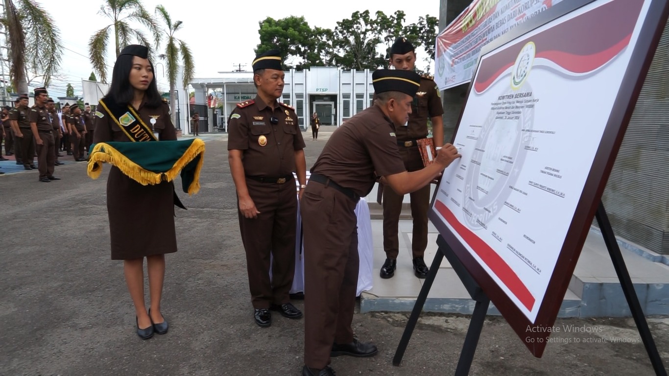 Kejati Gorontalo Perkuat Komitmen Anti Korupsi