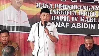 Manaf Hamzah Reses di Desa Toyidito, Antusiasme Masyarakat Terlihat dari Beragam Aspirasi