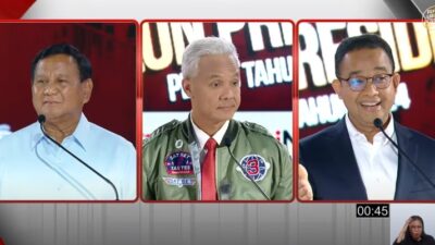 Pasca Debat Capres: Prabowo-Gibran Mendominasi Hasil Survei Elektabilitas Pilpres 2024