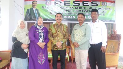 Usman Rajak Siap Kawal Aspirasi Masyarakat Desa Tolotio, Mulai dari Bantuan UMKM hingga Mahyani