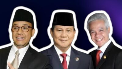 Elektabilitas Tiga Capres Jelang Debat Terakhir Pilpres 2024