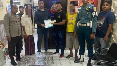 Polsek Kawasan Pelabuhan Gorontalo Berhasil Gagalkan Peredaran Rokok Ilegal Menuju Melenge