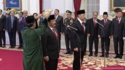 AHY Dilantik Sebagai Menteri ATR/BPN oleh Presiden Jokowi