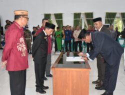 Nelson Rotasi Pejabat Eselon II, III, dan IV Lingkup Pemkab Gorontalo