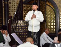 Momen Penjagub Safari Ramadan di Limboto, Sumbangkan Dana Hibah untuk Masjid