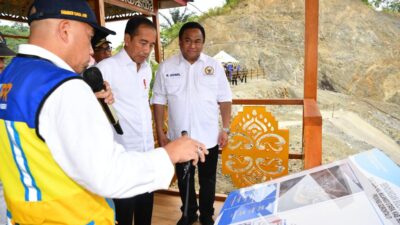 Presiden Jokowi Optimis Bendungan Bulango Ulu Selesai Akhir Tahun Ini