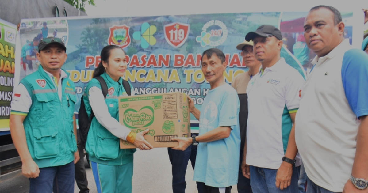 Pemkab Gorontalo Kirim Bantuan Kembali untuk Korban Banjir di Tolinggula