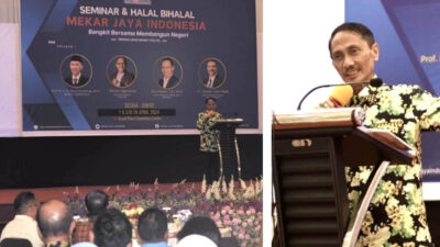 Prof. Nelson Pomalingo Hadiri Seminar dan Pendidikan Anggota Koperasi Mekar Jaya Indonesia