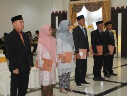 Dorong Peningkatan Kinerja dan Kapasitas, 6 Pejabat Fungsional Pemprov Gorontalo Dilantik