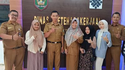 5 Peserta Pelatihan ke Semarang Dilepas Disnaker Asahan