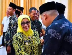 Plt Bupati Ellya Hadiri Pelantikan Panwaslu se-Labuhanbatu