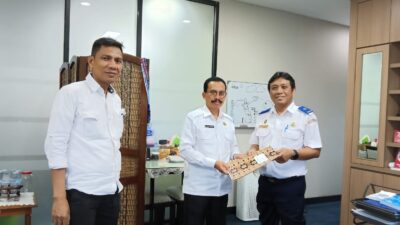 Dishub Gorontalo Bahas Reklamasi Lapangan Penumpukan Pelabuhan Tilamuta dengan Kemenhub RI