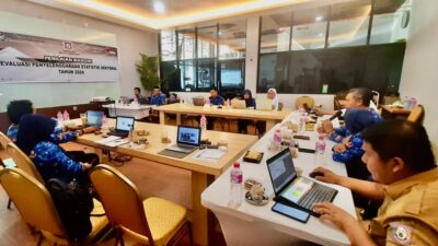 Diskominfotik Gorontalo Perkuat Transparansi Statistik dengan Evaluasi Penyelenggaraan Tahunan