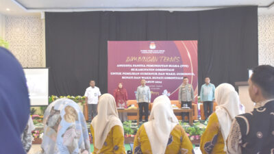 KPU Kabupaten Gorontalo Gelar Bimtek, Tingkatkan Koordinasi dan Profesionalisme PPS