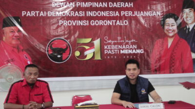 Rama Datau Resmi di Daftarkan di Penjaringan Bacagub DPD PDIP Gorontalo