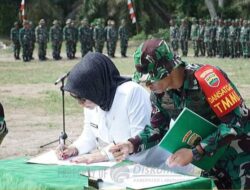 Plt Bupati Labuhanbatu Dampingi Danrem 022/PT Tutup TMMD ke 120 di Desa Selat Beting