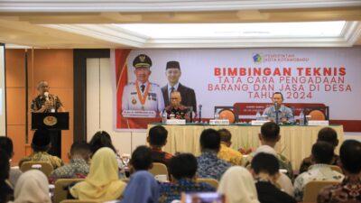 Tingkatkan SDM Desa, Asripan Resmikan Bimtek Pengadaan Barang Desa 2024