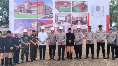 Dengan Dana Rp 26 Miliar, Kapolda Sulut Mulai Proyek Gedung Mapolres Kotamobagu