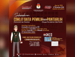 27 November 2024, Pilkada Serentak! KPU Gorontalo Utara Ingatkan Warga Cek Data Pemilih Secara Online