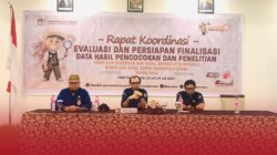 KPU Gorontalo Utara Gelar Rapat Koordinasi Evaluasi dan Persiapan Finalisasi Data Pemilihan