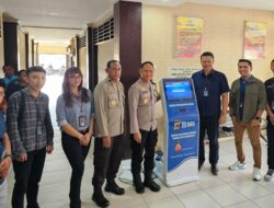 Dorong Efisiensi Pelayanan Publik, BRI Beri Bantuan Mesin Antrian untuk Polresta Gorontalo