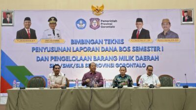 Sekdaprov Gorontalo: Pentingnya Efisiensi dalam Pengelolaan Dana BOS dan Aset Sekolah