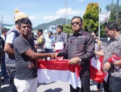 1.700 Bendera Merah Putih Dibagikan Pemkab Toba Jelang HUT Kemerdekaan RI