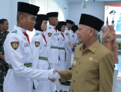 Bupati Surya Kukuhkan Paskibraka Asahan 2024
