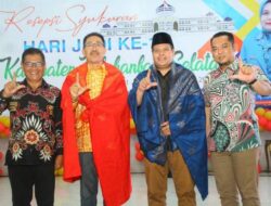Staff Ahli Labuhanbatu Hadiri Resepsi Hari Jadi Labusel ke 16