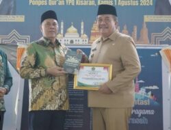 Wabup Taufik Hadiri Launching Buku dan Penguatan Implementasi Moderasi Beragama kepada Guru Madrasah Se-Asahan