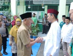 Bupati Asahan Letak Batu Pertama Pembangunan Pintu Gerbang di SD Al-Washliyah 80 Kisaran