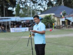 Pembukaan Turnamen Sepakbola Korpri se-Sumut Digelar di Samosir