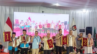 Berikut Urutan Nomor Paslon Walikota dan Wakil Walikota Gorontalo yang Akan Bertarung di Pilkada Serentak 2024