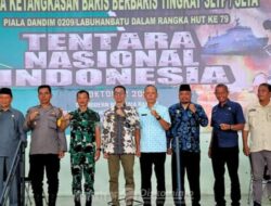 Pjs Bupati Labuhanbatu Hadiri Pembukaan Lomba Ketangkasan Baris Berbaris Tingkat Pelajar SLTP/SLTA
