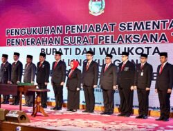 Jelang Pilkada 2024, Pj Gubsu Kukuhkan 11 Pjs Bupati dan Walkot