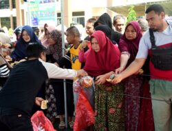 Ribuan Warga Manfaatkan Pasar Murah Bersubsidi di Limboto