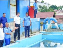 Pjs Bupati Faisal Kunjungi PUDAM Tirta Bina Labuhanbatu