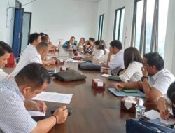 Dinas Kominfo Toba Gelar Rapat Evaluasi Penggunaan TTE