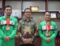 Pjs Bupati Toba Dukung Atlet Karate Peraih Emas di PON XXI