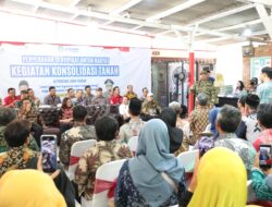 965 Sertipikat Konsolidasi Tanah Dibagikan di Jawa Tengah, Menteri Nusron: Tanah Harus Punya Fungsi Sosial